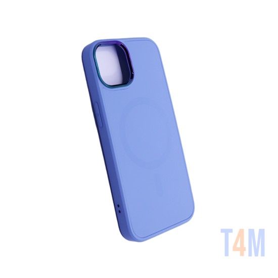 Capa Magnetic Para Apple iPhone 14 Azul